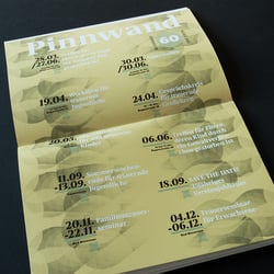 Doppelseite „Pinnwand“ Veranstaltungen (Ausgabe 60)