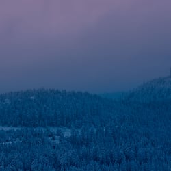 Das Abendlicht der luftigen Höhen