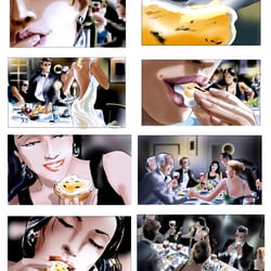 food storyboard