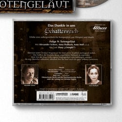Artwork Design der „Schattenreich“ Hörspielserie, Folge 9: Totengeläut