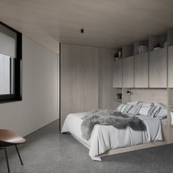 3D Visualisierung Apartmenthaus Frame in Andermatt