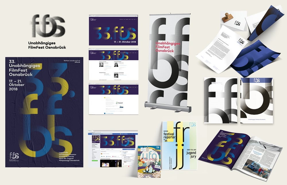 Wort-Bildmarke, Plakat, Geschäftsausstattung, Roll-Up …