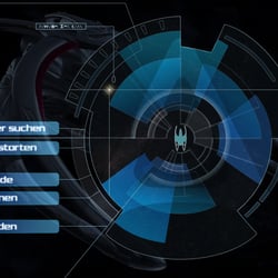 Andromeda: Source menu screen