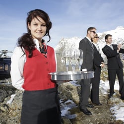 Heli-Shooting in den Alpen für MEWA