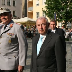 Öffentliche Rekrutenvereidigung Nürnberg 2008 -Ministerpräsident Dr. Günther Beckstein 1