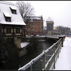 morgens in der Stadt