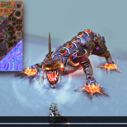 The Machine Monster 3D Model