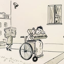 Projekt: für das Referendum «NEIN zur Änderung des Sozialversicherungsrechts» / Publikation: selbst Publikationen / Machart: Tu