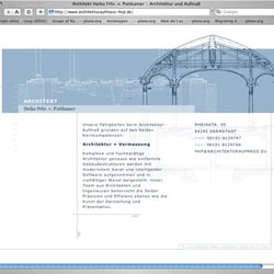 Website für Architekt