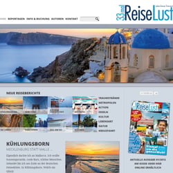 www.33mal-reiselust.de – Meine Aufgabe: Design, technische Umsetzung