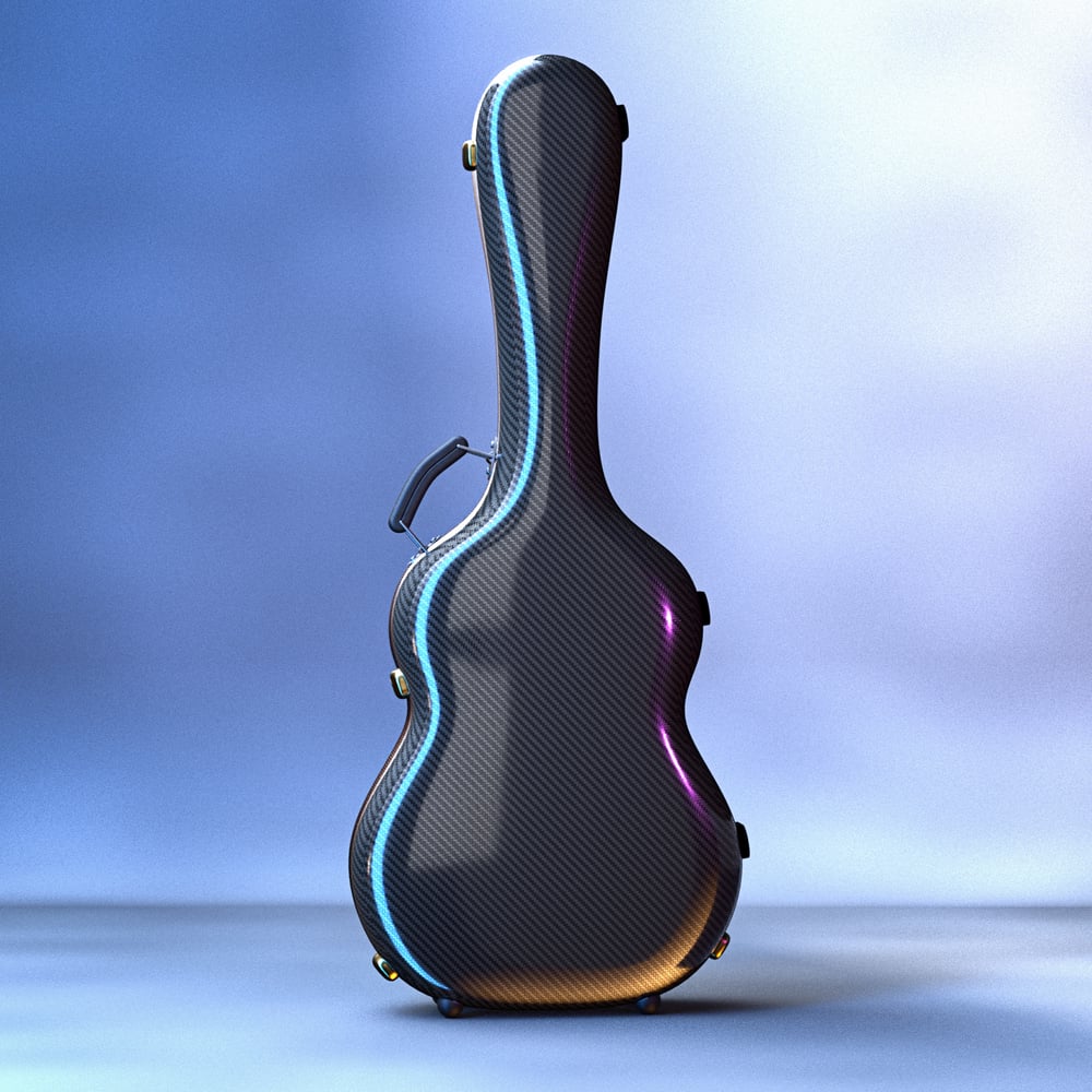 Leona Carbon Case Render