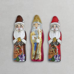 Weihnachtsmänner Hohlfigurenfolien