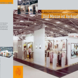 2. Innenseite eines Eigenwerbungs-Prospekts für Von Hagen Design