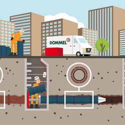 Illustration / Infografik – TIP-Verfahren zur Rohrsanierung