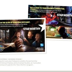 Universal Studios „Starworthy Program“ Direct Mail