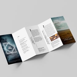 Flyer offen Rückseite