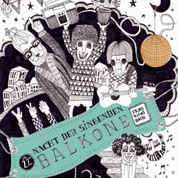 nihil design nacht der singenden balkone plakat flyer wismar lisa najewitz