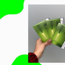 Branddesign Flyer zur Wand