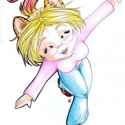 Selbst Porträt als Chibi 2