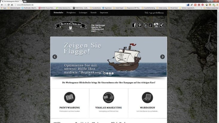 Homepage BlickeDeeler