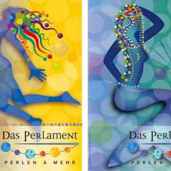 Postkarten „Das Perlament“