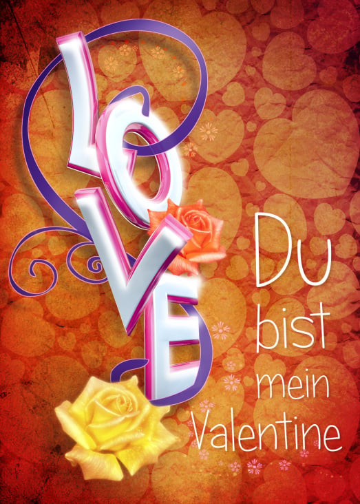 Du bist mein Valentine