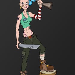 Tank Girl Blue Full