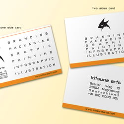 Kitsune Arts – Visit Card