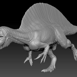 Spinosaurus WIP – Pixologic ZBrush