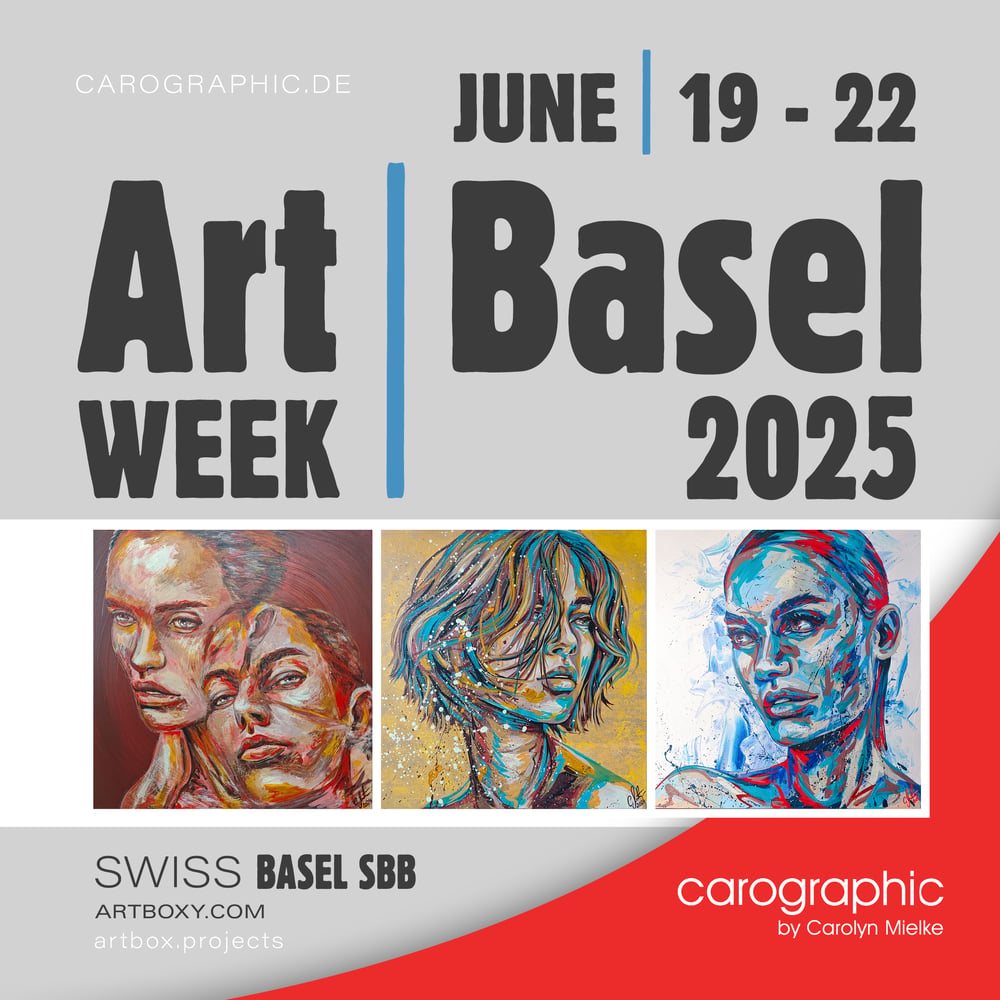 carographic – Art Basel Week 2025, Basel SBB – Westflügel, Artboxy