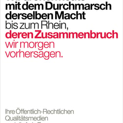 Durchmarsch und Zusammenbruch