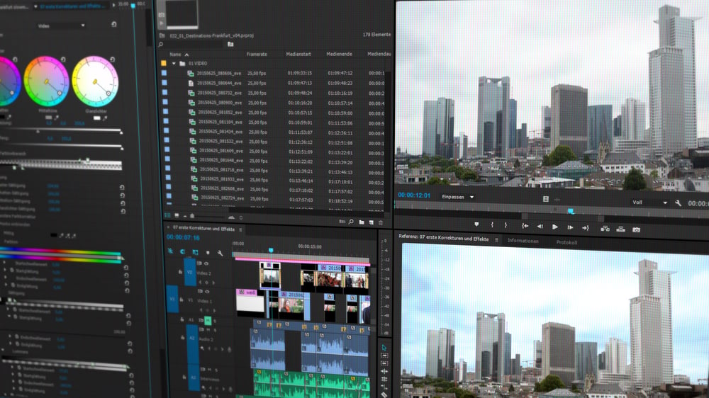 Premiere Pro – nicht nur gut für den Videoschnitt, sondern auch für zahlreiche Effekte oder wie hier: Farbkorrektur