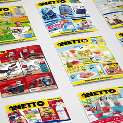 Netto Prospekt verschiedene Cover