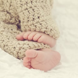 Detailfoto Babyfüsschen