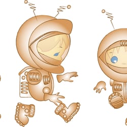„Missing U“ Musicclip – „Astronaut“ in Illustrator