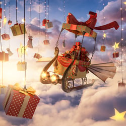 Galeria Kaufhof – Weihnachtskampagne (Schlitten)