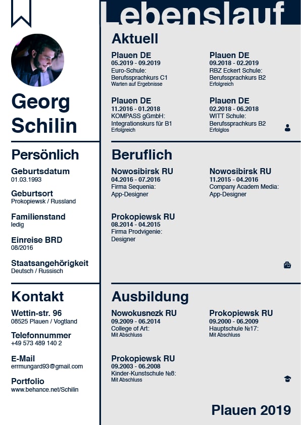 Lebenslauf