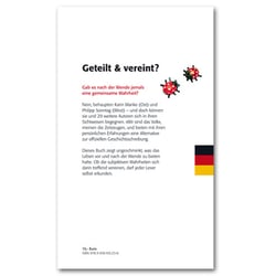 Zu Wahrheiten vereint – Rückseite Buchcover