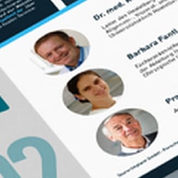 Falzflyer Din A4 aufgeklappt