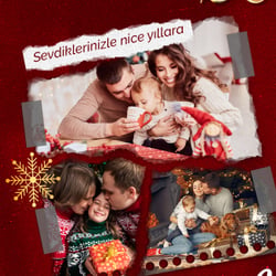Neujahrs Social Media Designs