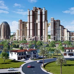 Moderne Außen Residential Apartments
