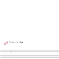 Umschläge für die Audi Golf Cup Einladung
