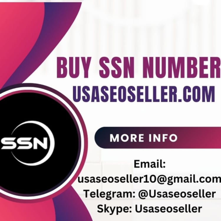 Buy SSN Number