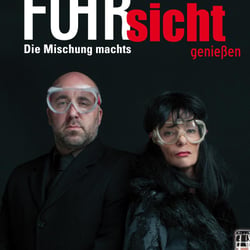 Werbung für FOHR, ein Mischgetränk aus Wein und Bier