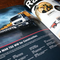 Gestaltung von Anzeigen für MAN Truck & Bus Middle East
