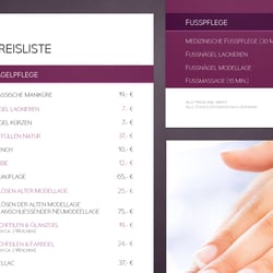 Nail Lounge Preisliste