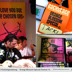 Erscheinugsbild | Festivalgestaltung  ·  Orange Blossom Special Festival 13  ·   Red River | Glitterhouse Records  ·  2009