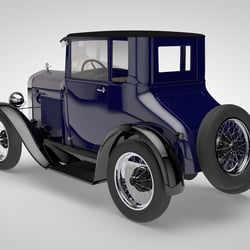Ford Model T – Rückansicht