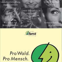 Kreation Leitbild Forstverwaltung
