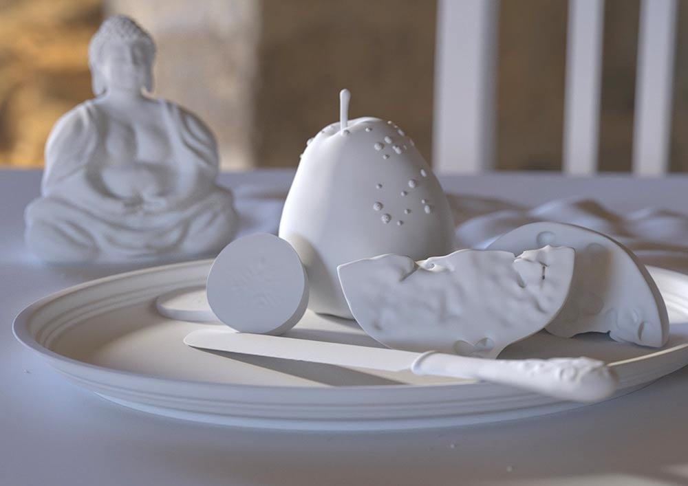 clay render